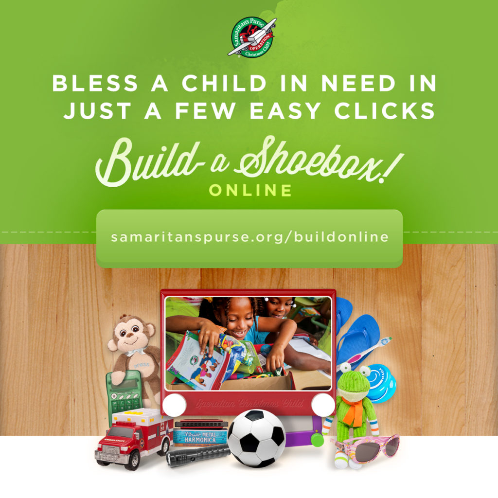 Operation Christmas Child Build a Shoebox Online